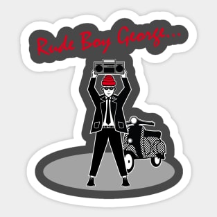 Rude Boy George - Ska Anything Sticker